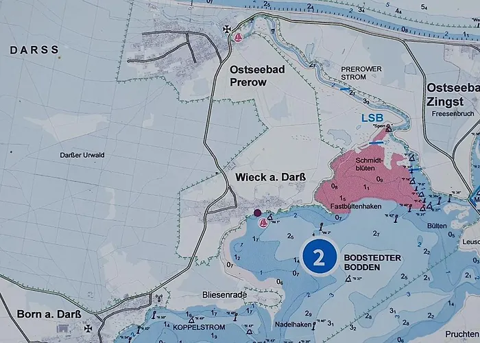 アパート Vineta Undine Am Nationalpark Vorpommersche Boddenlandschaft An Der Ostsee *